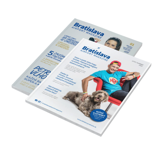 Bratislava Airport Magazine – ukážka publikácie