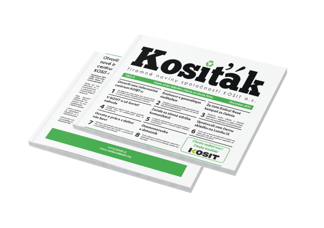 Kosiťák – ukážka publikácie