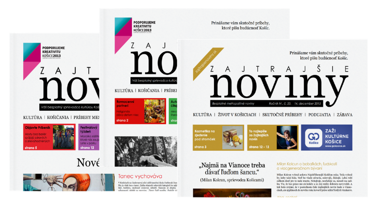 Zajtrajšie noviny – ukážka publikácie